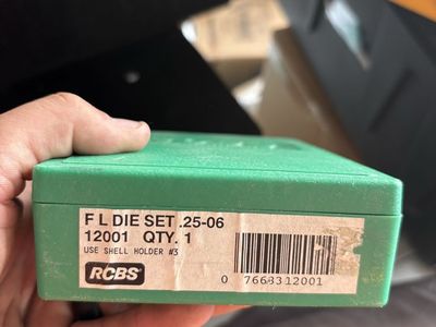 RCBS FL Die Set .25-06 Reloading Dies