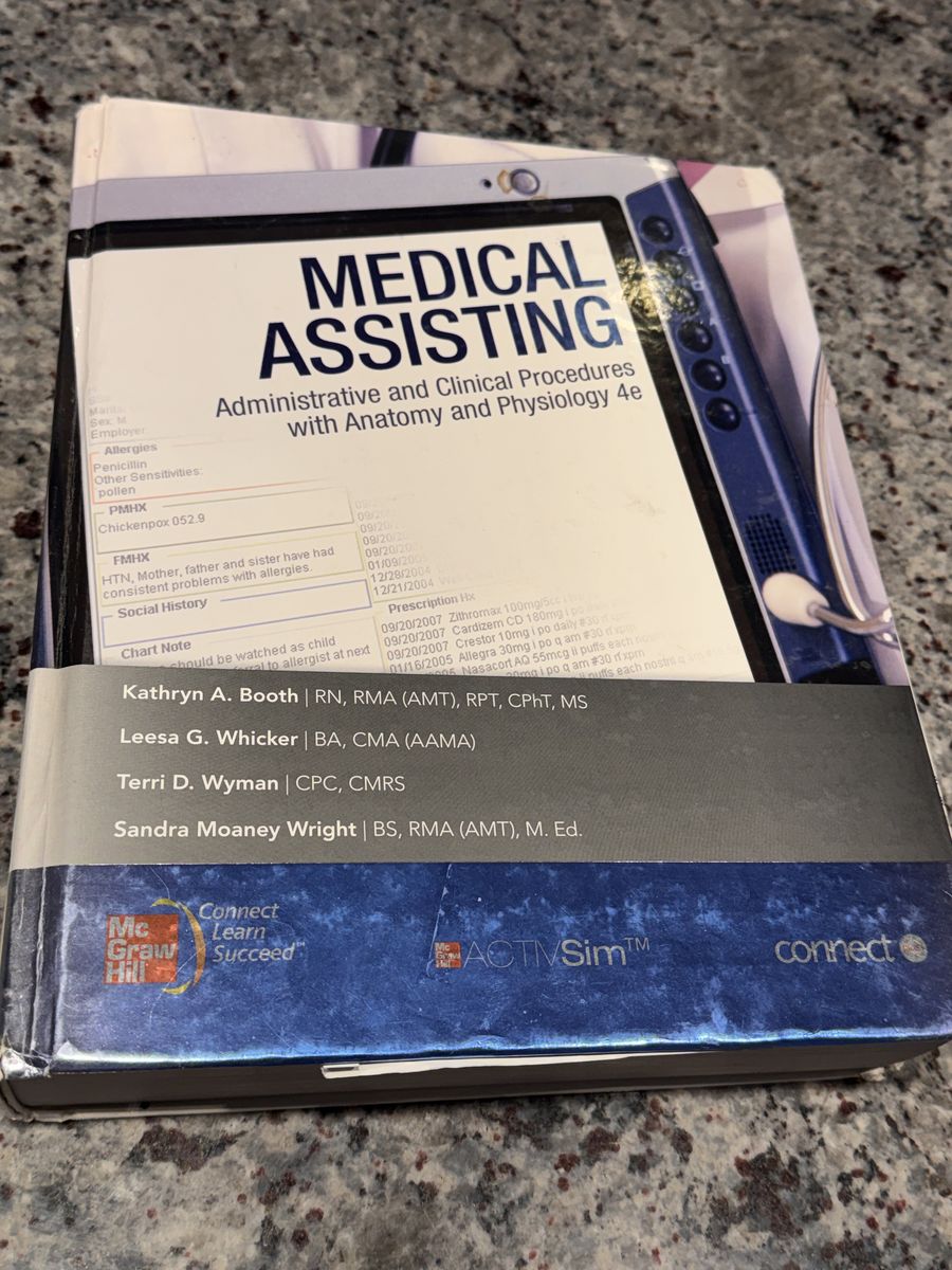 Medical Assisting Text Book