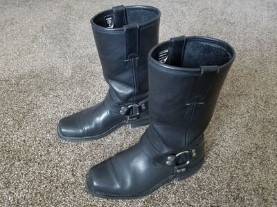 Men’s Leather Motorcycle Boots