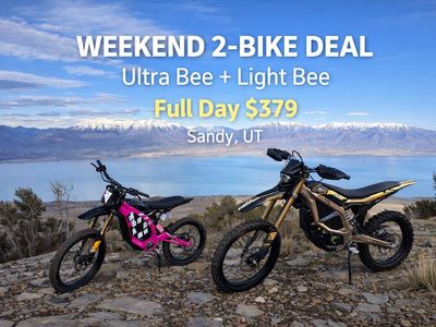 Surron Weekend Rental Deal: Ultra Bee + Light Bee