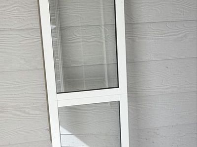 Sliding Glass Door Pet Panel Insert with Built-In Dog Flap
