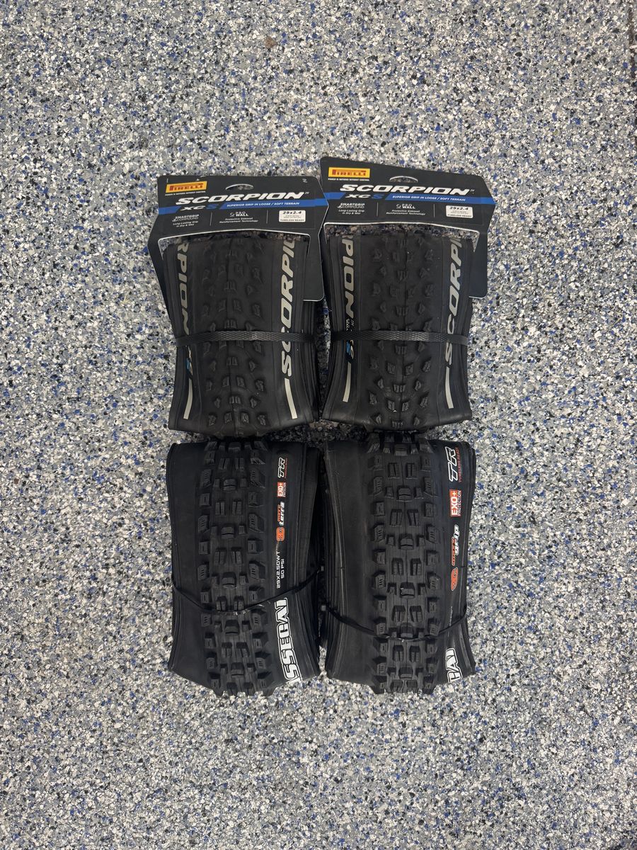 Pirelli / Maxxis 29" Tires - Scorpion / Assegai