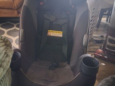 Safety 1st Car Seat - Convertible All-in-One with Adjustable Headrest & Cup Holders, Gray/Black