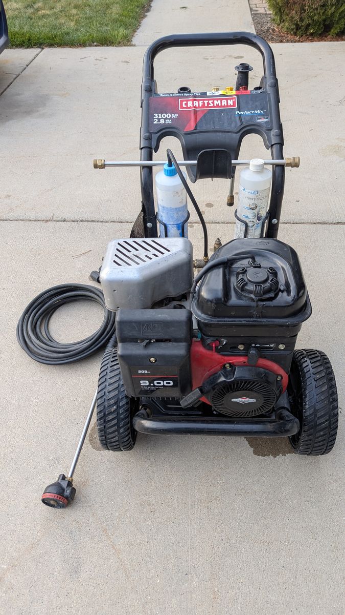 3100 PSI Pressure Washer
