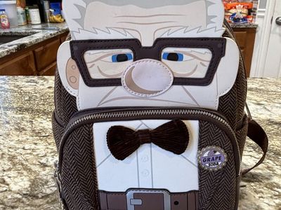 Loungefly Disney Pixar Up Carl Fredricksen Cosplay Mini Backpack