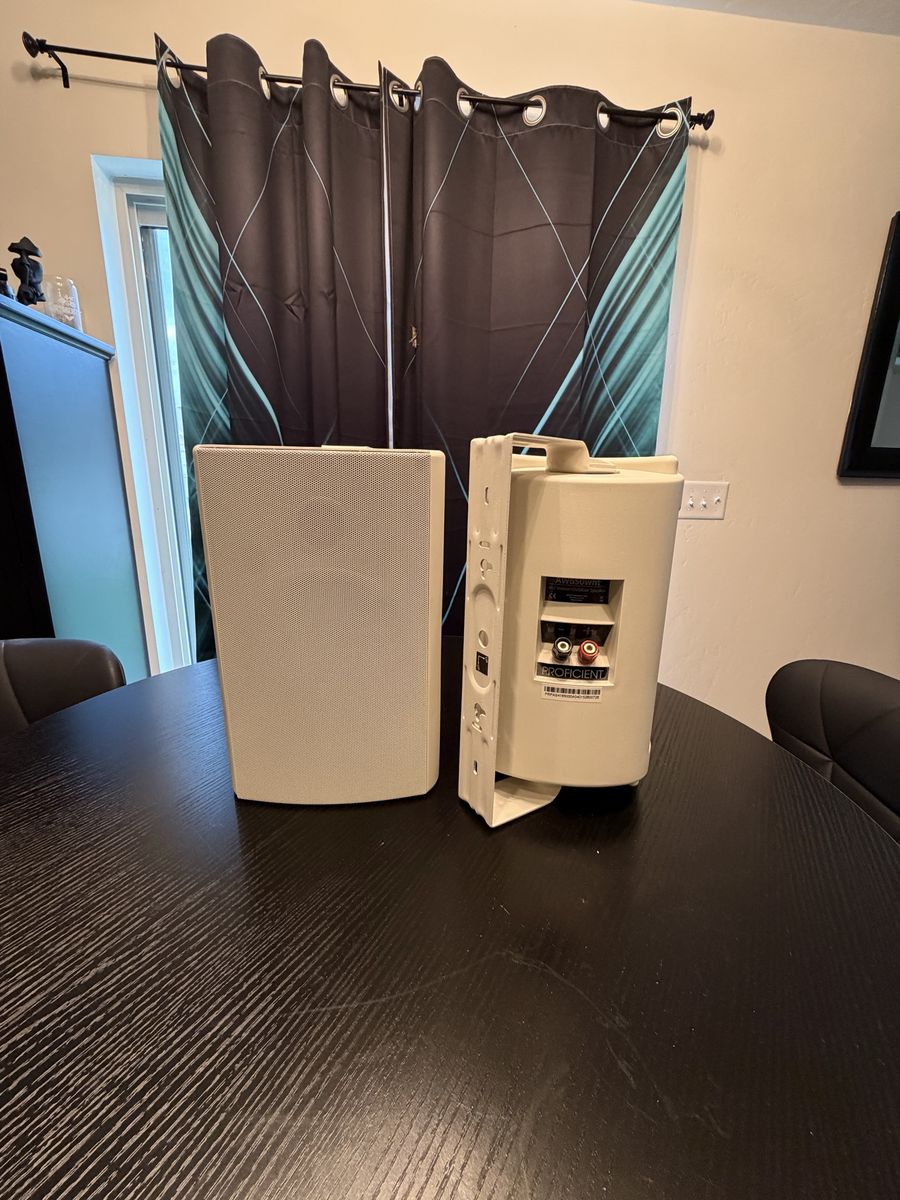 Proficient indoor/outdoor speakers 
