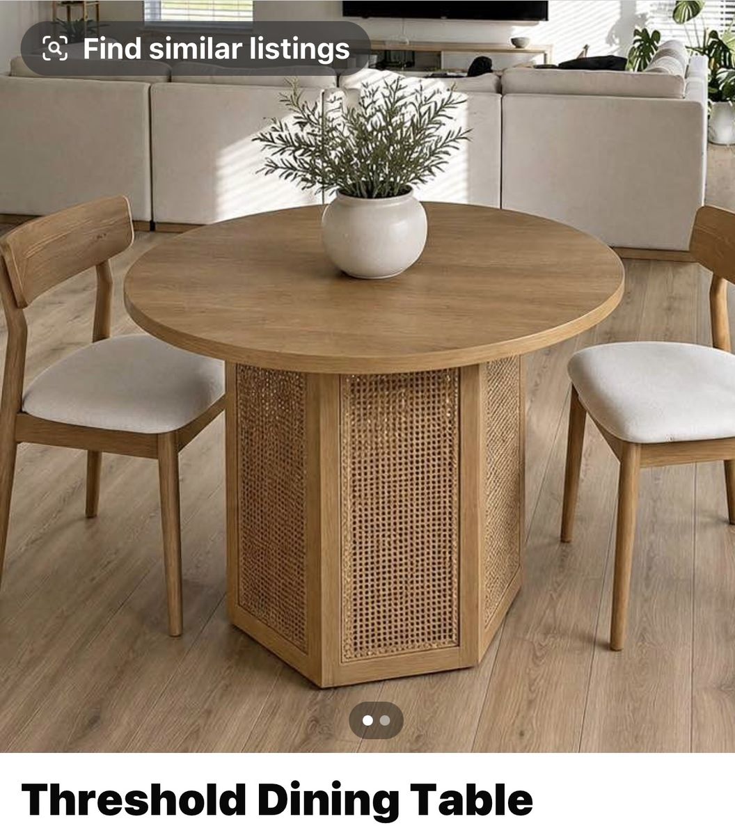 Tormod Round Dining Table from Threshold