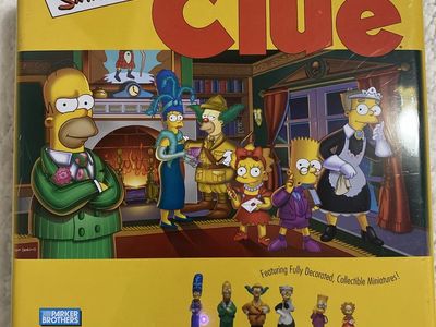 The Simpsons Clue Board Game