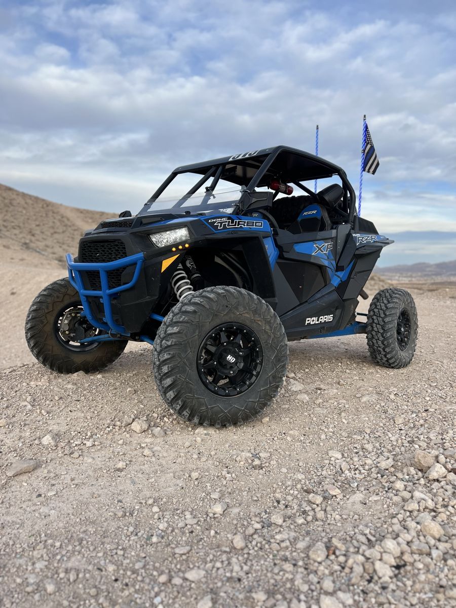 2017 Polaris RZR XP Turbo + Trailer