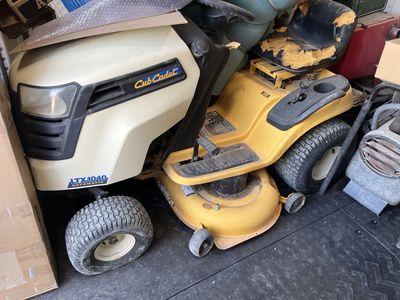 Ride on mower