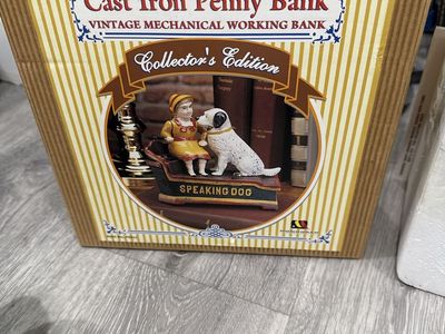 Monogram Penny Bank