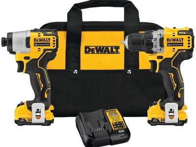 DEWALT XTREME 2-Tool 12V MAX XR DrilI/Impact Driver with Bag SET (2-Batteries and Charger Included)