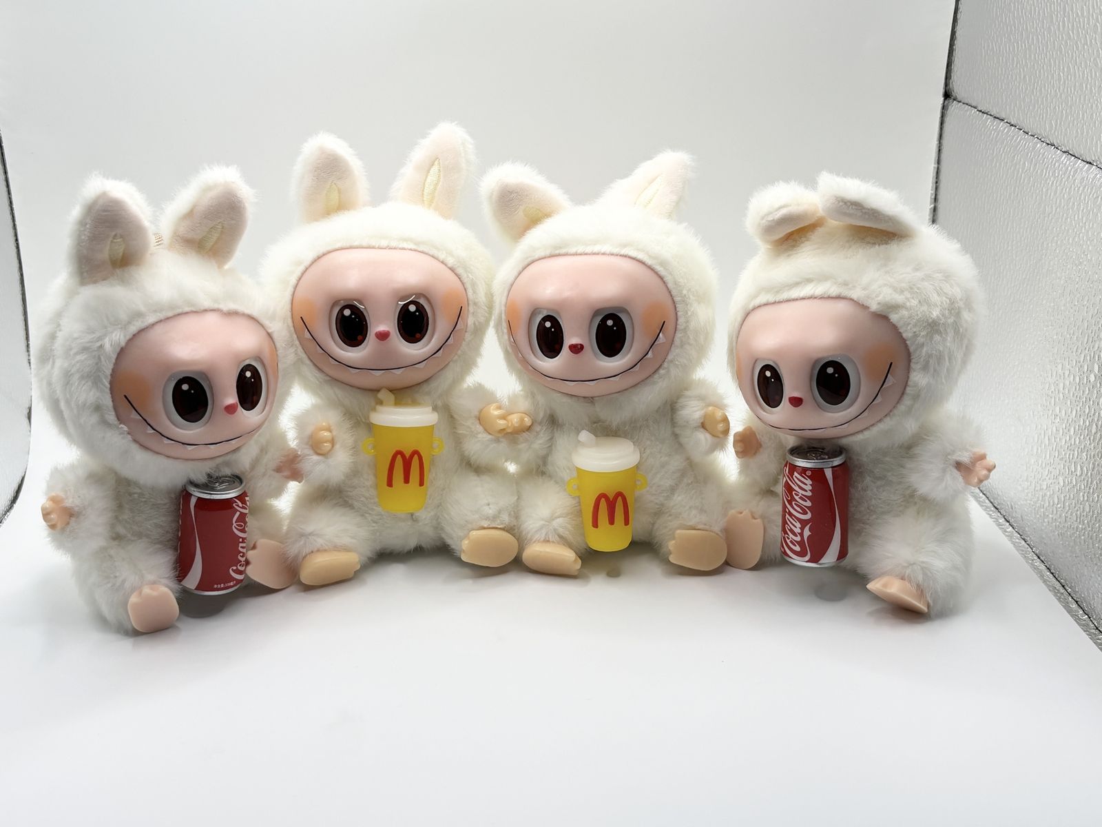 Coca Cola McDonalds Lafufu Keychain Mothers Day