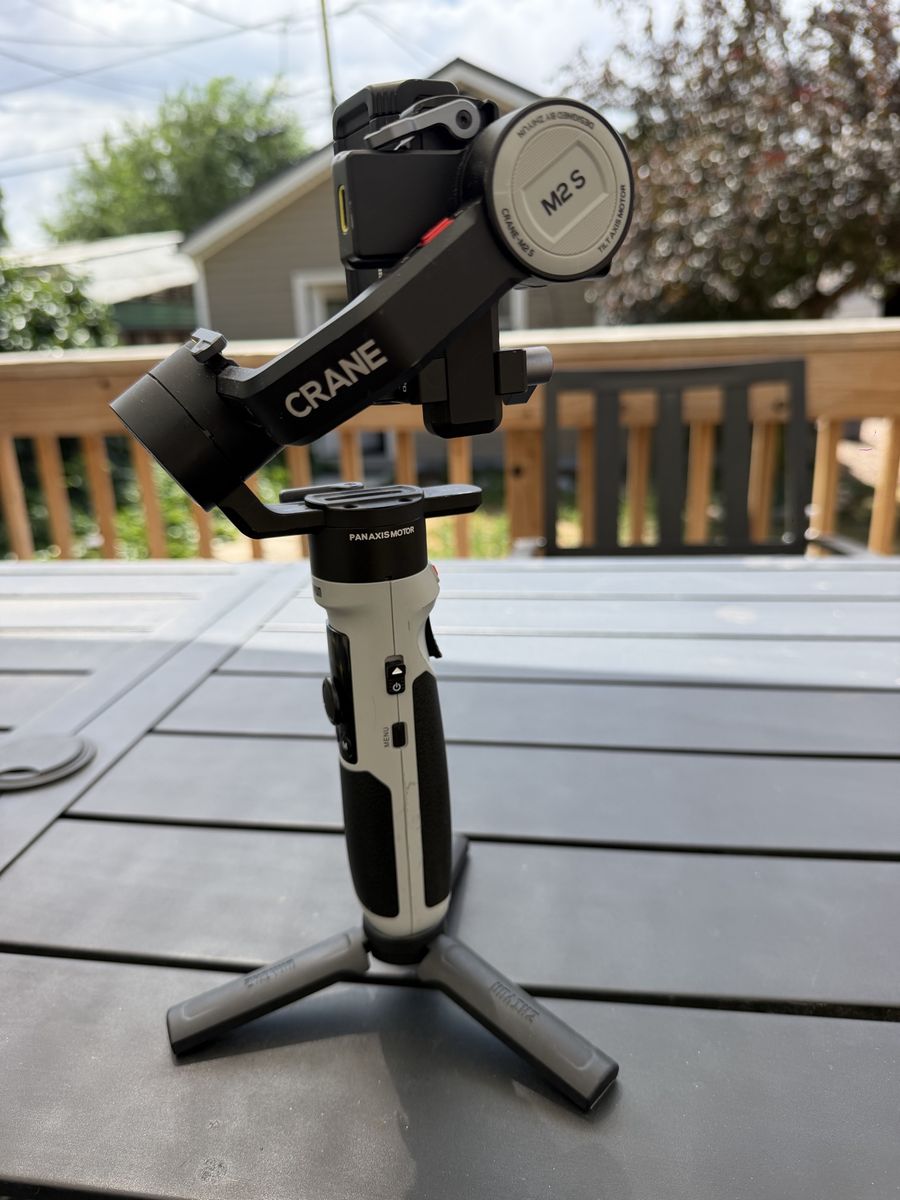 Zhiyun Crane M2S 3-Axis Handheld Gimbal Stabilizer for Mirrorless & Action Cameras, Smartphones