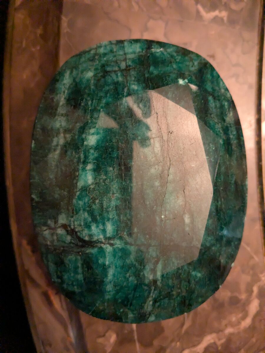 6182.5 CT Natural Opaque Emerald