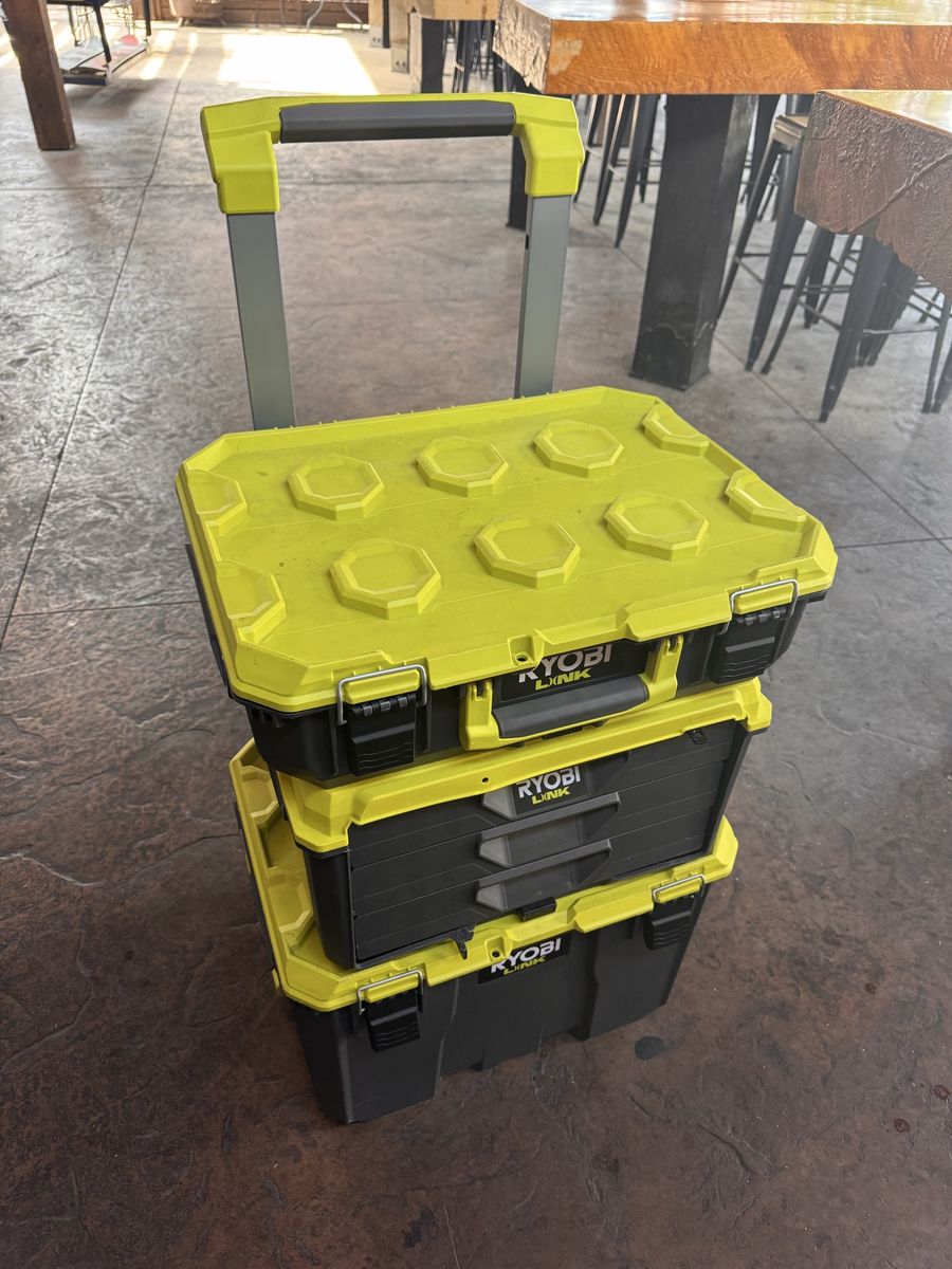 Ryobi tool box set