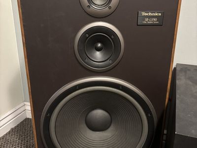 Technics SB-LX90 3-Way Speaker System - Excellent Sound Quality, Vintage Audio