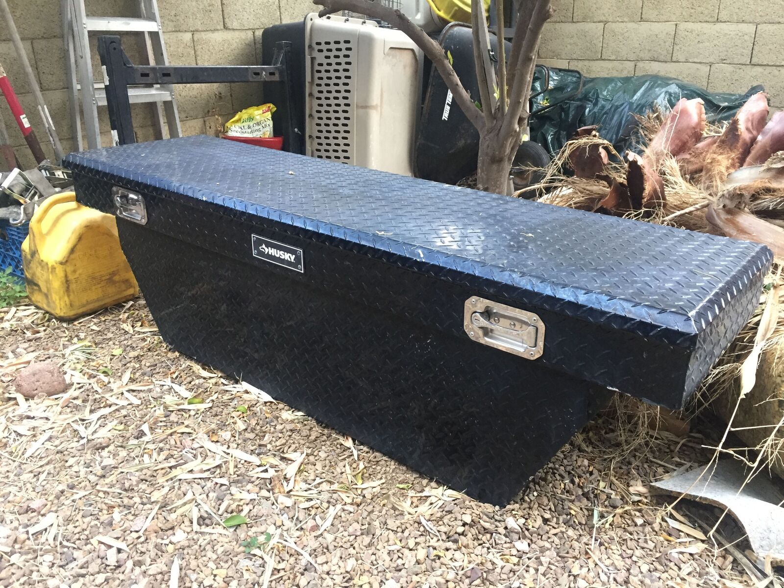 Husky Black Crossbed Full Size Truck Toolboxes
