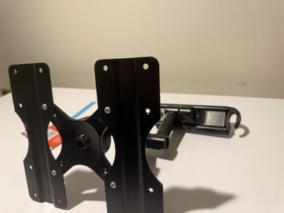 Full Motion Articulating TV Wall Mount Bracket - Black
