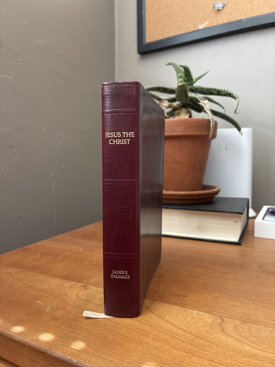 Jesus The Christ Talmage Custom Leather