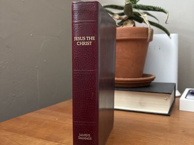 Jesus The Christ Talmage Custom Leather