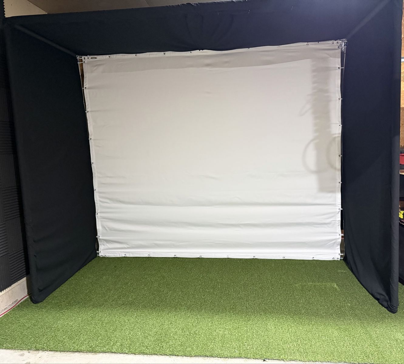 Custom built 10x8 Golf simulator