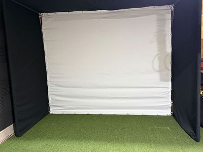 Custom built 10x8 Golf simulator