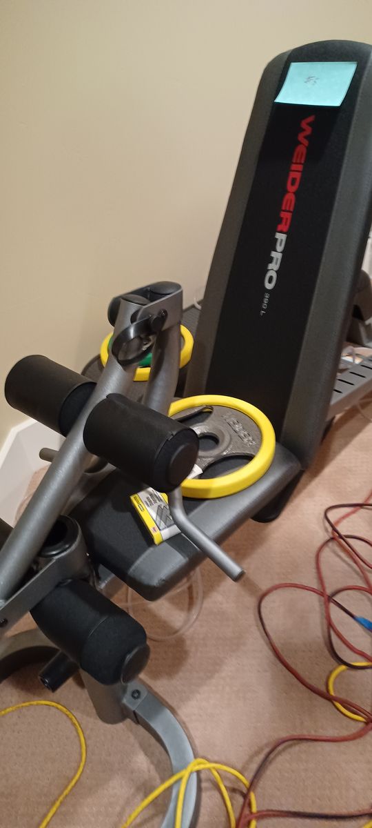 Weider Pro 390 L Weight Bench