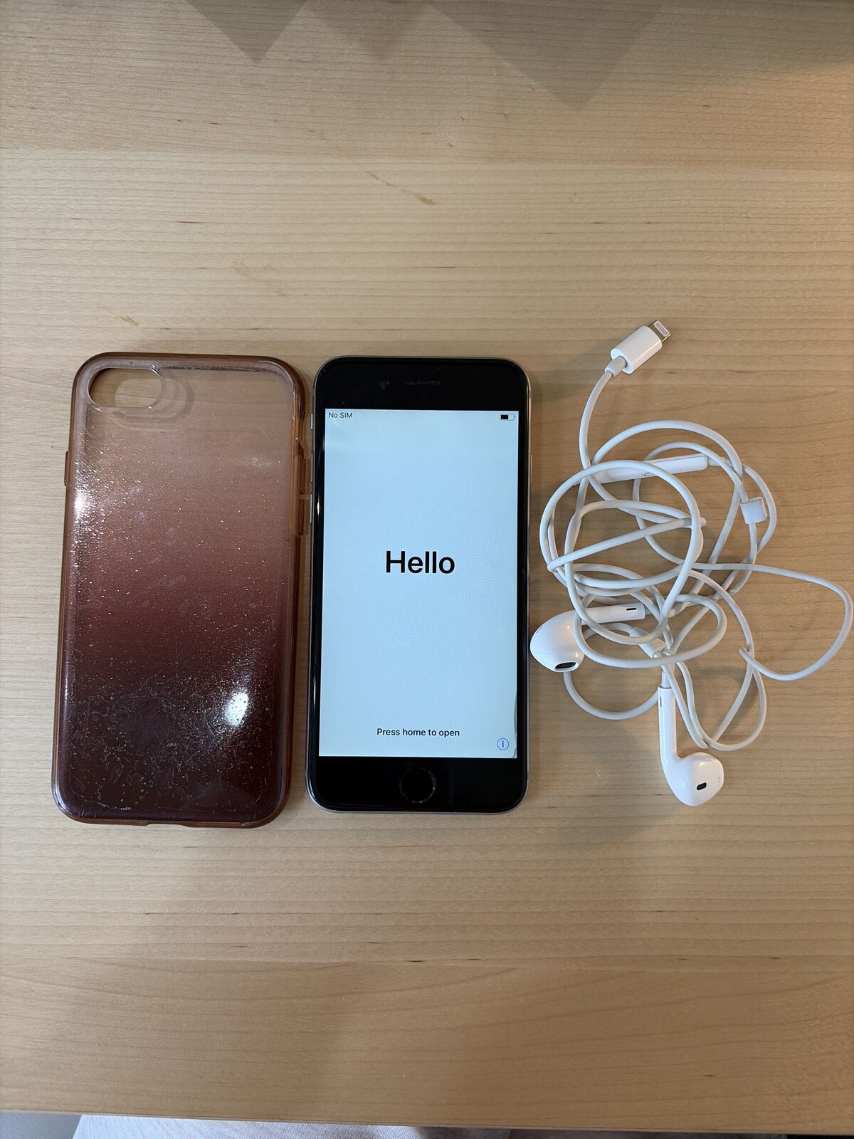 Vintage iphone 6 Or iPhone 7, Case, Headset