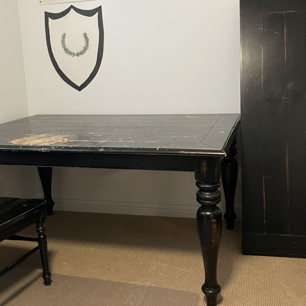 Craft Table and Chairs