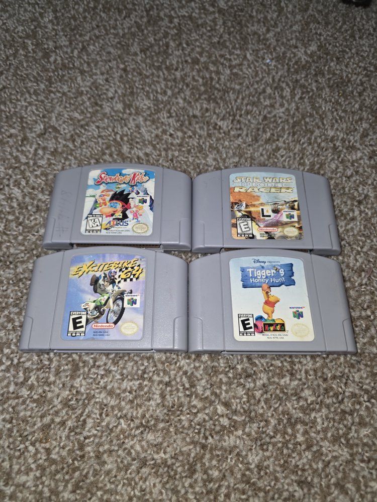 n64 games Authentic ( prices in description)
