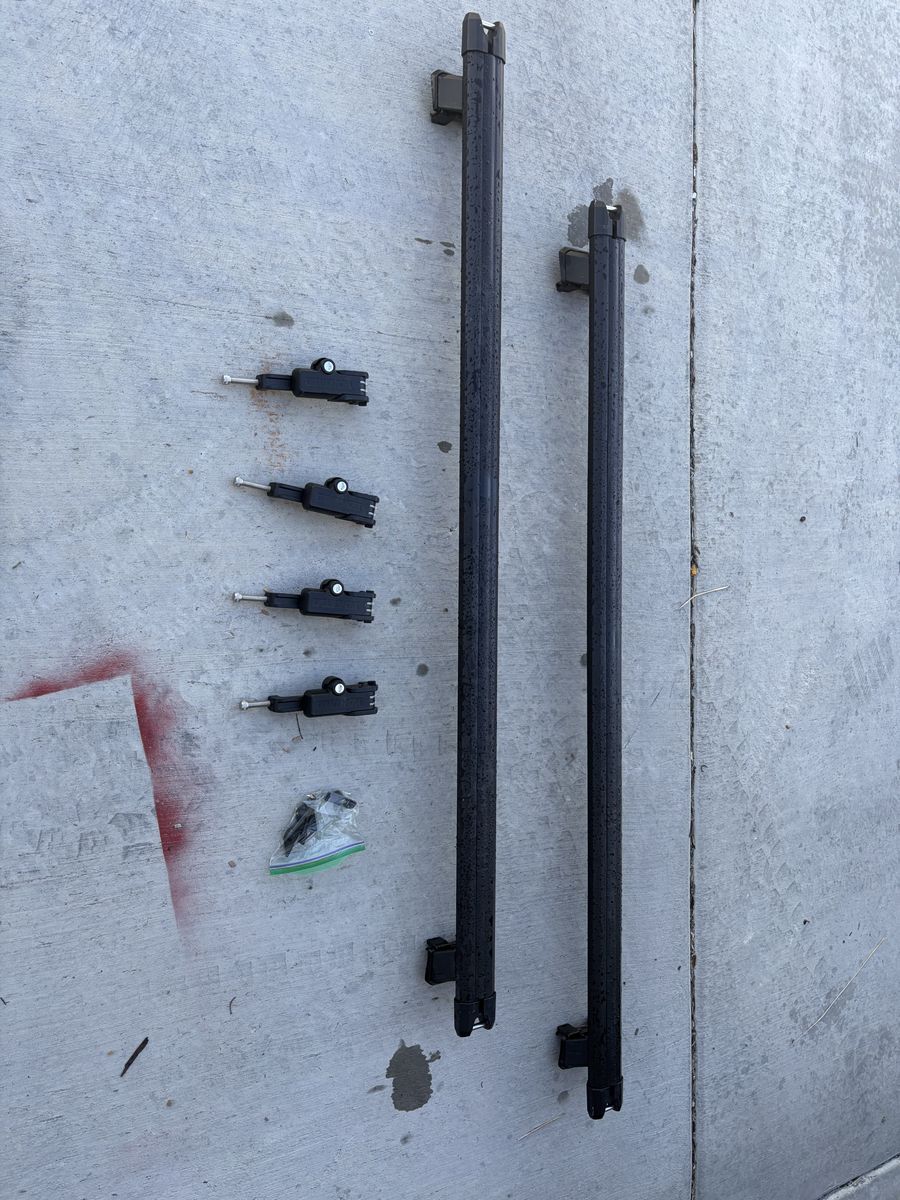 Yakama Truck Bed Rack Crossbars - Adjustable, Durable Cargo Carrier for Vehicles