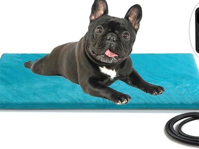 NEW Outdoor Waterproof Pet Heating Pad for Dog and Cat (27.6" x 15.7")