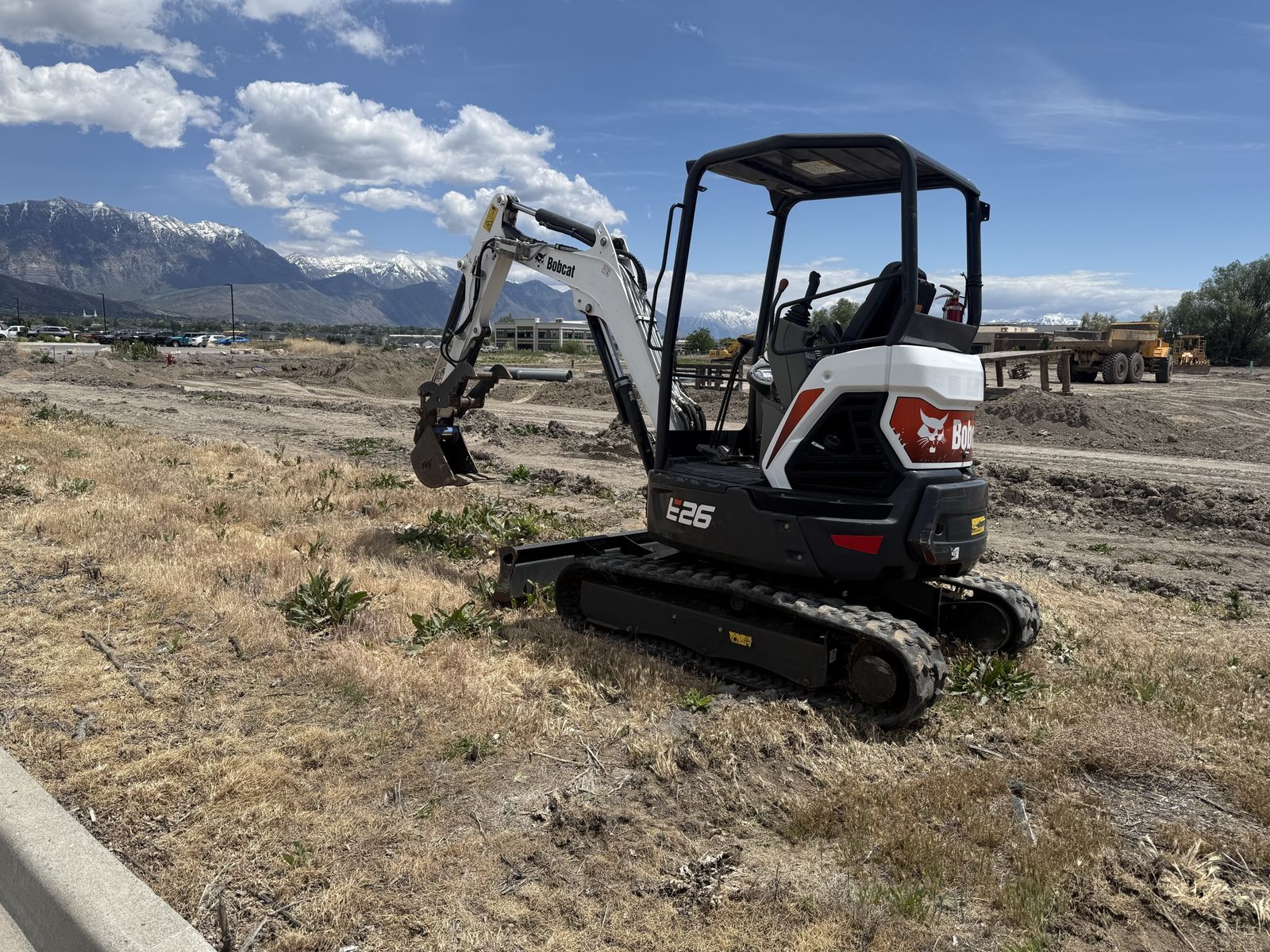 Bobcat E26 mini excavator