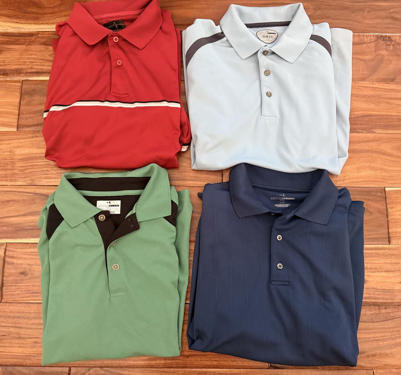 Men Size Large Polo Shirts