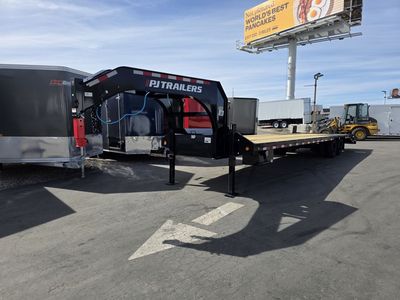 2026 PJ Trailers 36' LD Gooseneck 25.9K Dual Flatd