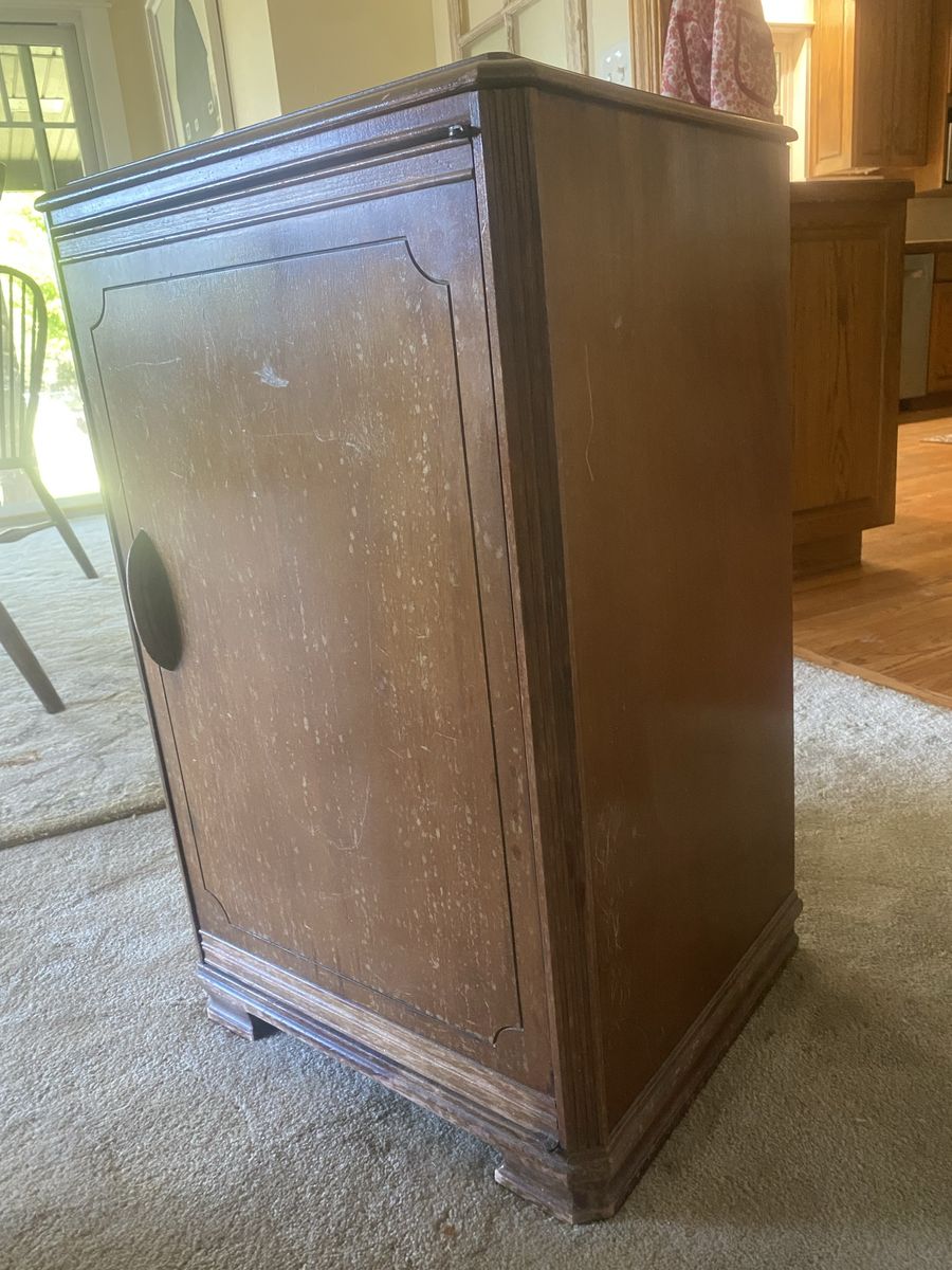 Vintage Record Cabinet