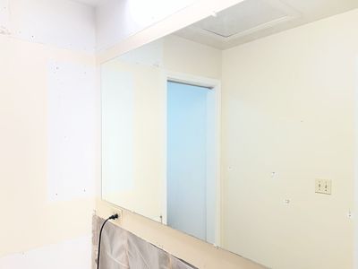 36 by 75 mirror , ready to frame or hang