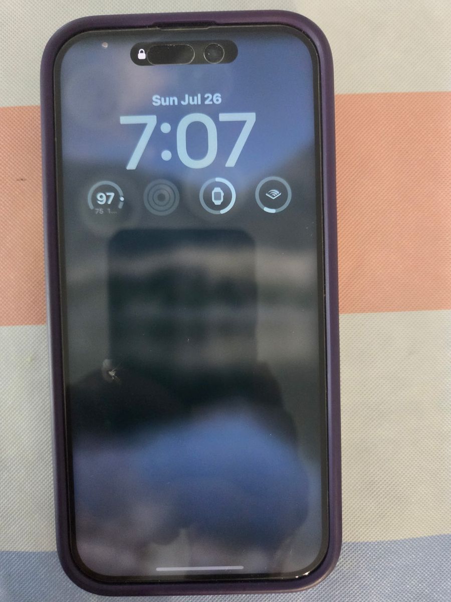 Apple iPhone 14 Pro - Used, Unlocked, with Purple Case