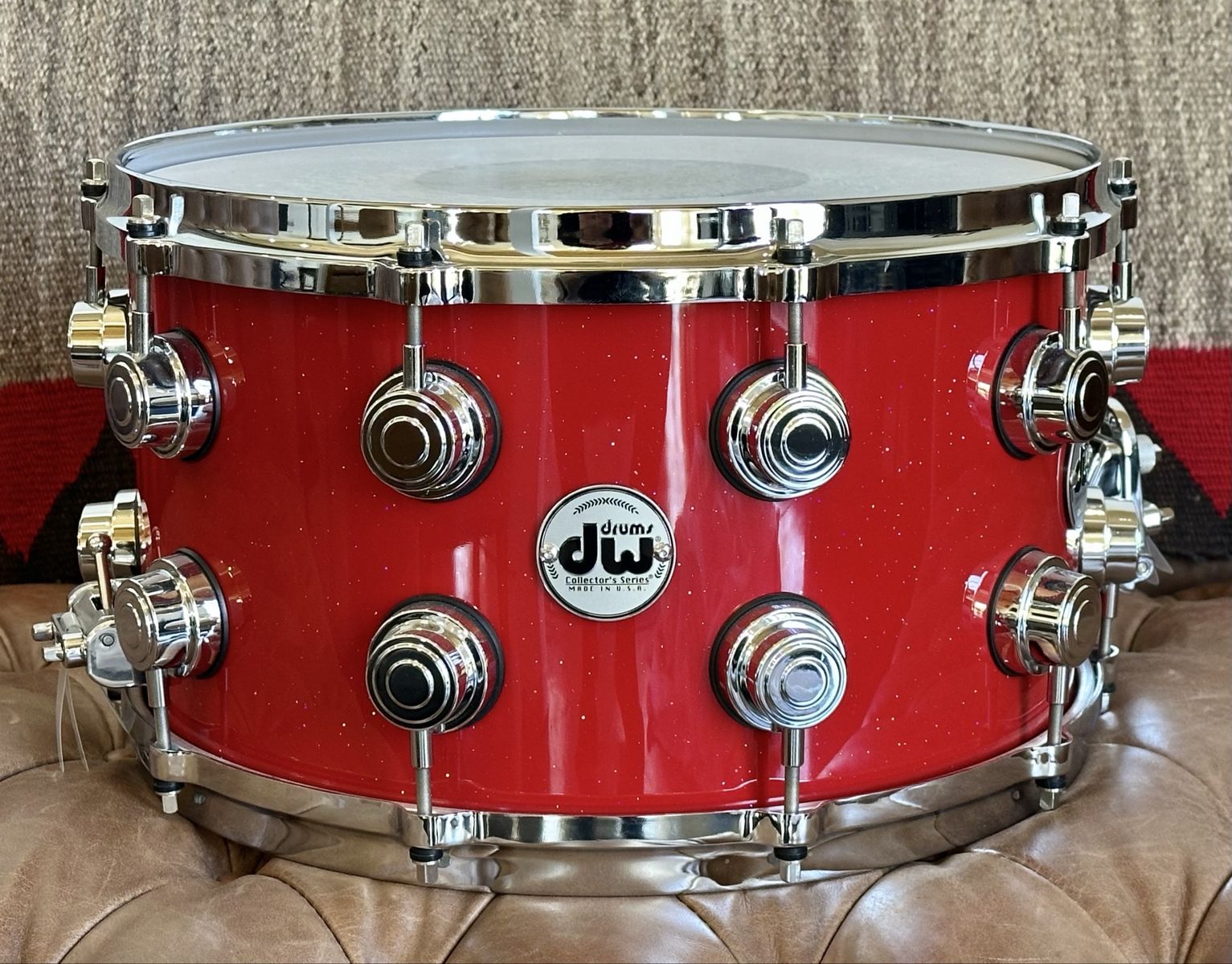 DW Collectors 8 X 14 Maple VLT Snare Drum New!