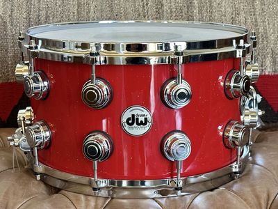 DW Collectors 8 X 14 Maple VLT Snare Drum New!