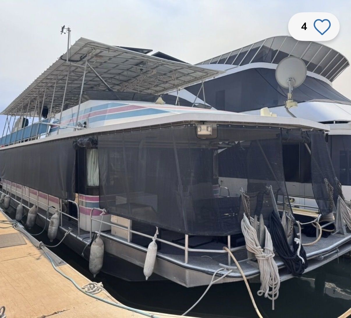 Houseboat 1/8th share for sale.