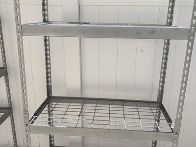 Heavy-Duty 4-Tier Metal Garage Shelving Unit - Industrial Storage Rack