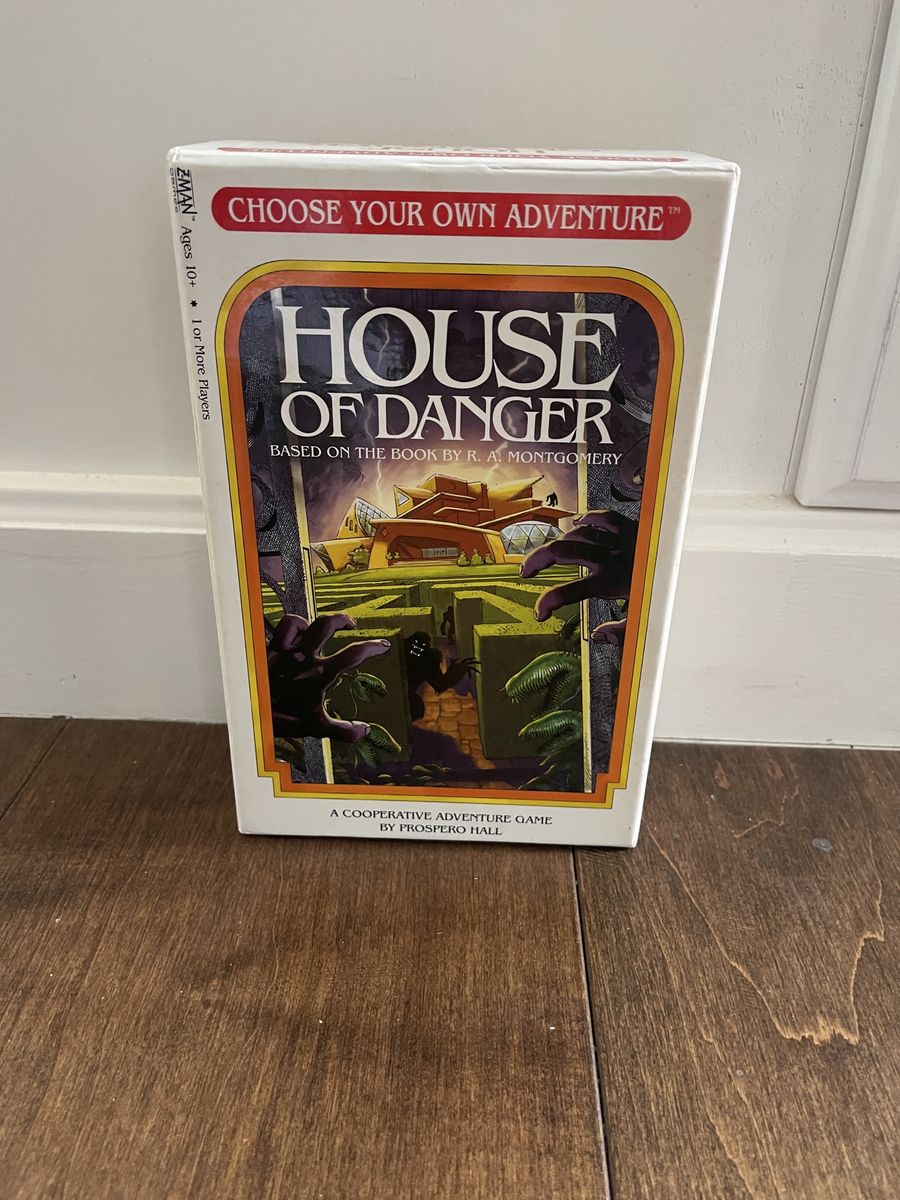 House Of Danger Board Game