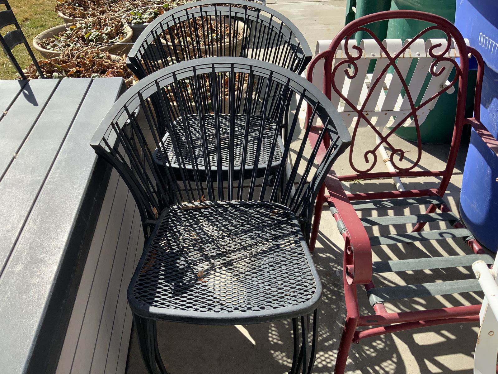 Costco Metal Garden Chairs