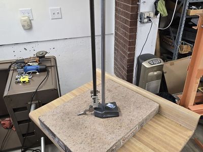 18x24 Starrett SURFACE PLATE & 24" HEIGHT GAGE
