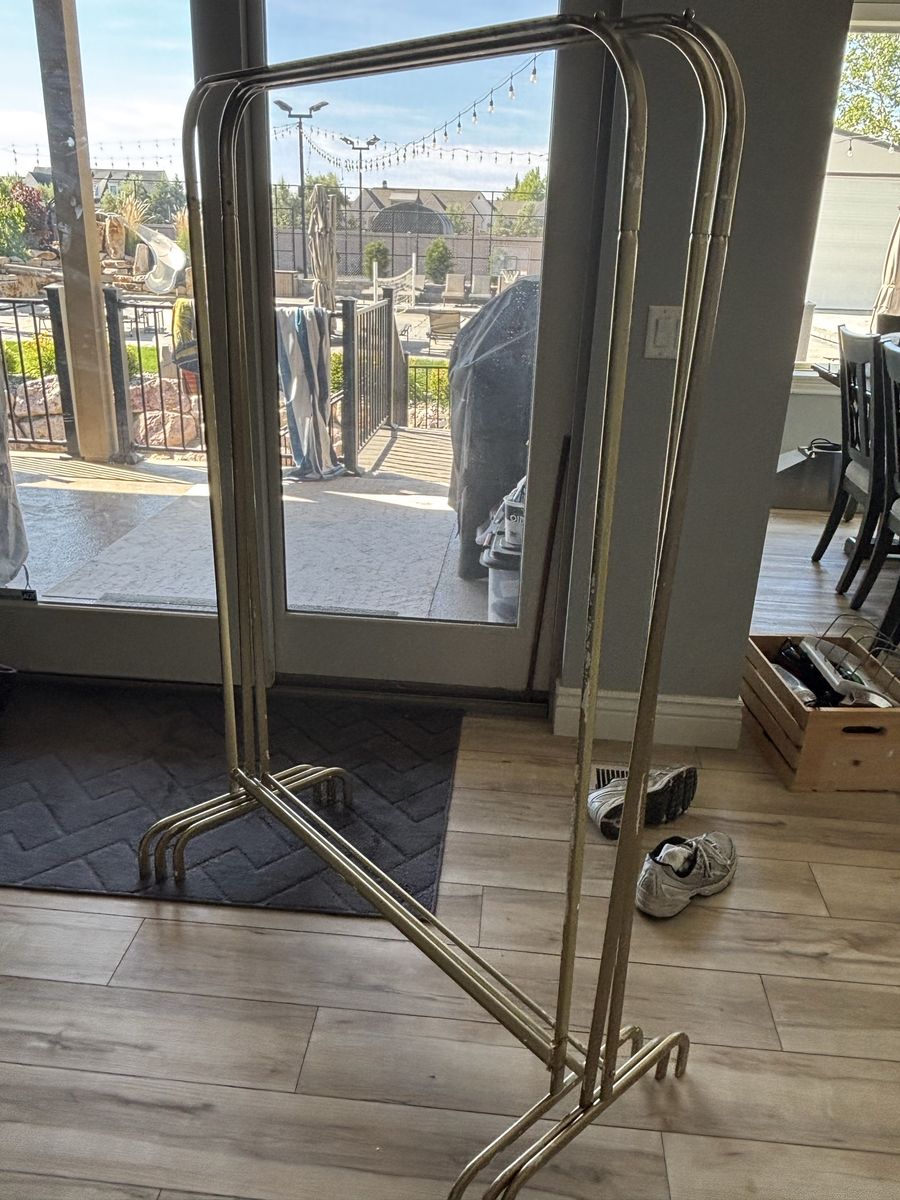 Gold Metal Stand Frames