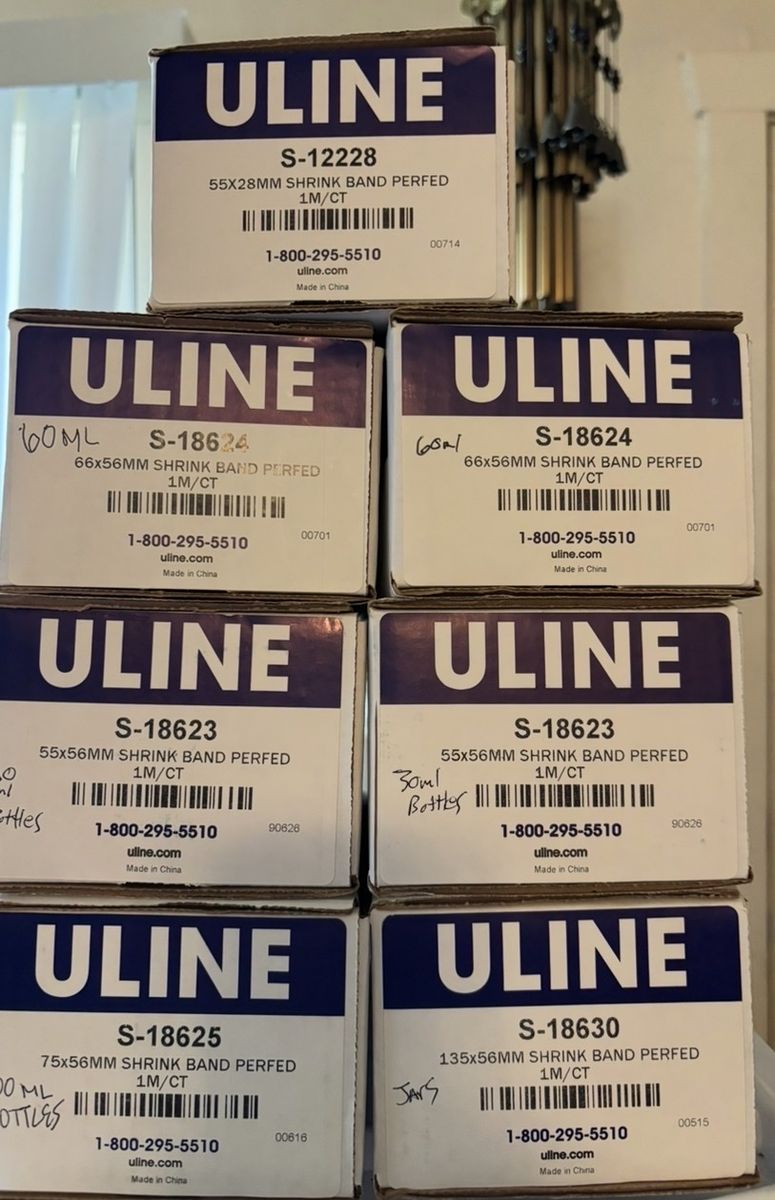 Uline Shrink Bands