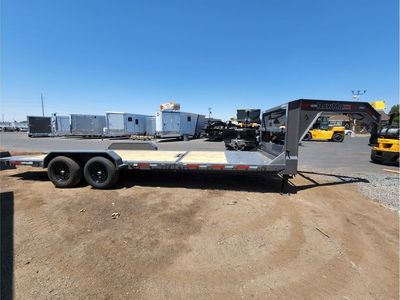 2026 RawMaxx Shadow Grey Gooseneck Gravity Tilt Tr
