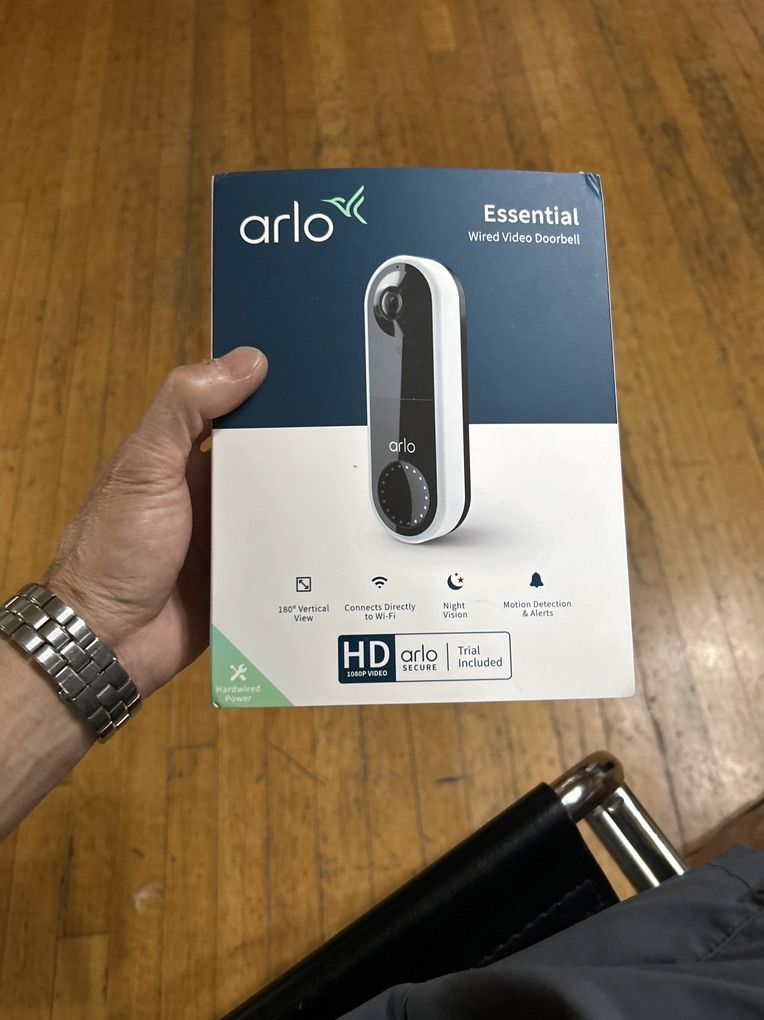 Arlo Essential Wired Video Doorbell